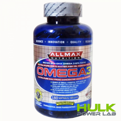 AllMax Nutrition Omega 3 180 капсул
