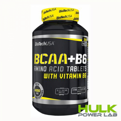 BioTech BCAA+B6 200 таблеток