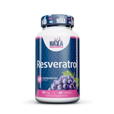 Haya Labs Resveratrol 40 мг 60 таб