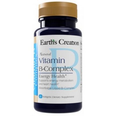 Earths Creation Vitamin B Complex 60 капсул