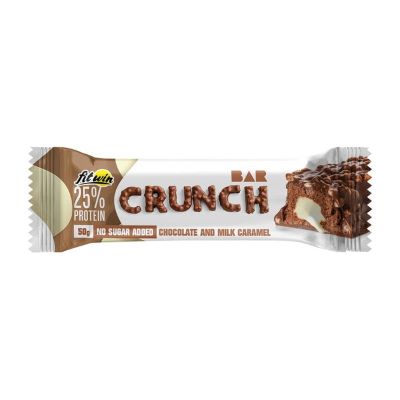 FitWin Crunch Bar 50 г Chocolate And Milk Caramel 