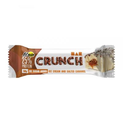 FitWin Crunch Bar 50 г Ice Cream and Salted Caramel
