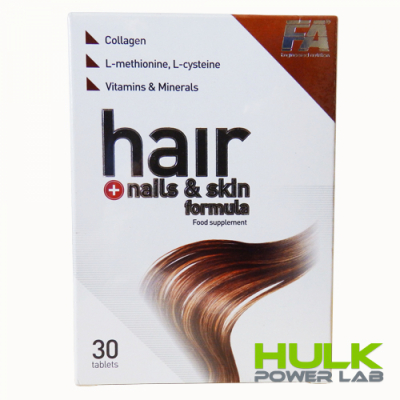 Fitness Authority HAIR + NAILS & SKIN FORMULA 30 таб