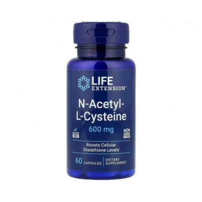 Life Extension N-Acetyl-L-Cysteine 600 мг 60 капсул