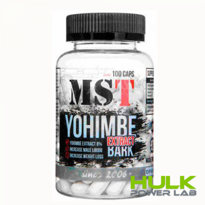 MST Yohimbe Bark 100 caps
