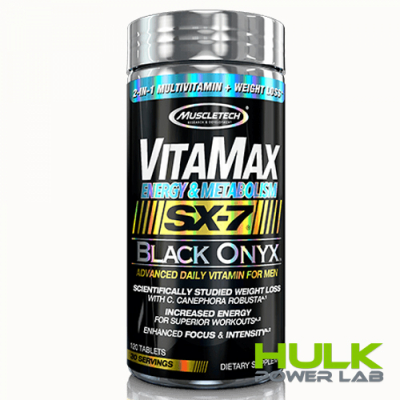 Muscletech Vitamax Energy & Metabolism SX-7 Black Onyx