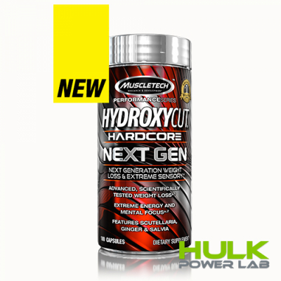 Muscletech Hydroxycut Hardcore Next Gen 100 капсул