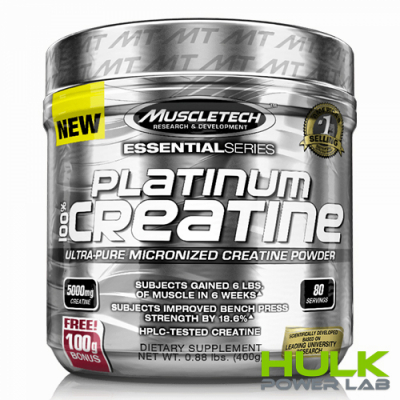 Muscletech Platinum 100% Creatine 400 g