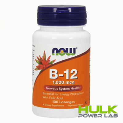 NOW B-12 1000 mcg 100 lozenges