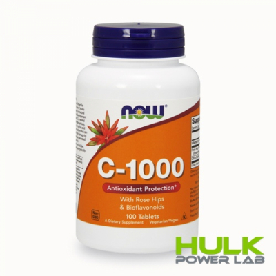 Now Foods  C-1000 with Rose Hips 100 таблеток