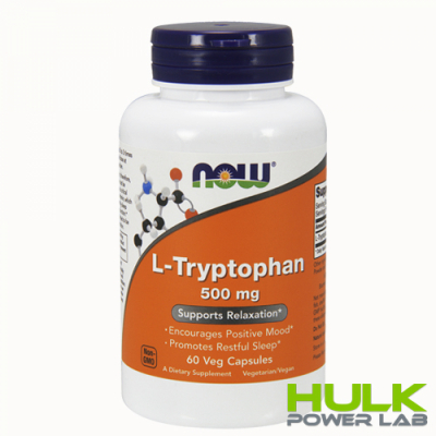 NOW L-Tryptophan 500 mg 60 капсул
