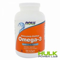 NOW Omega-3 500 капсул