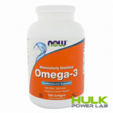 NOW Omega-3 500 капсул
