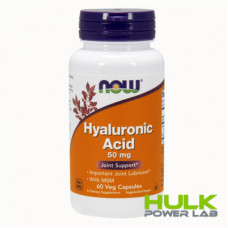 NOW Hyaluronic Acid 50mg 60caps