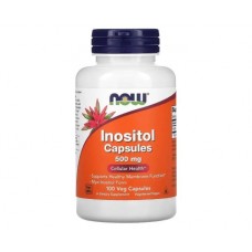NOW Inositol 500 mg 100 капсул