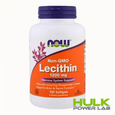 NOW Lecithin 1200mg 100 softgels