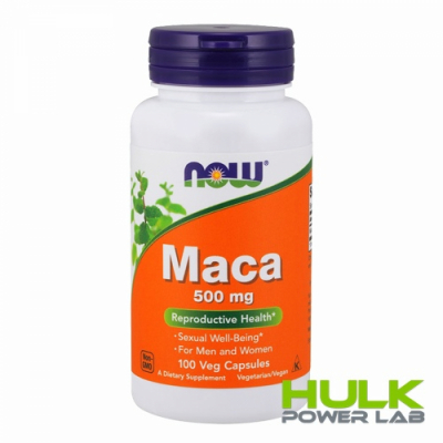 NOW Maca 500 mg 100 капсул