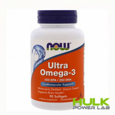 NOW Ultra Omega-3 90 капсул