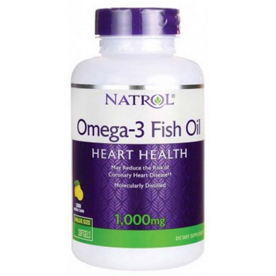 Natrol Omega-3 Fish Oil 1000 mg 150 капсул