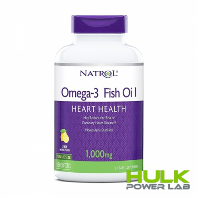 Natrol Omega-3 Fish Oil 1000 mg 90 капсул