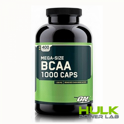 Optimum Nutrition Mega-size BCAA 1000 400 caps