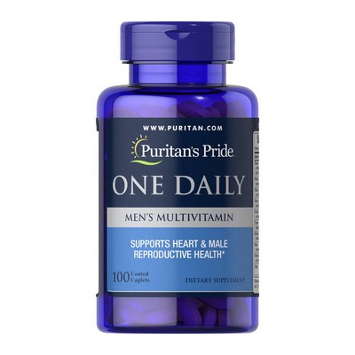 Puritan's Pride One Daily Men's Multivitamin 100 капсул
