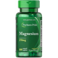 Puritan's Pride Magnesium 250 мг 100 капсул