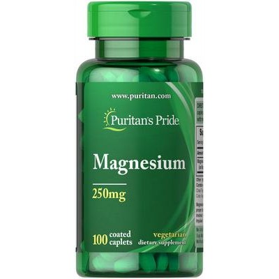 Puritan's Pride Magnesium 250 мг 100 капсул