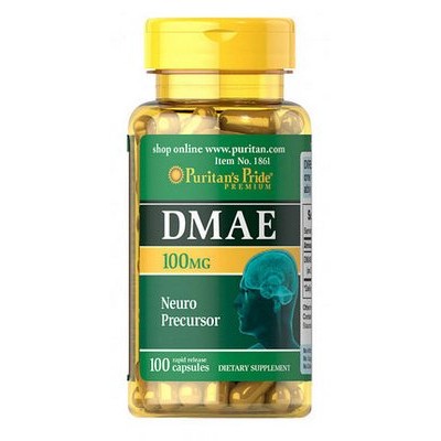 Puritan's Pride DMAE 100 мг 100 капсул