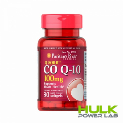 Puritan's Pride Co Q-10 100 mg 30 caps