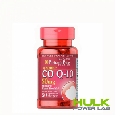 Puritan’s Pride CO Q-10 50mg 50 softgels