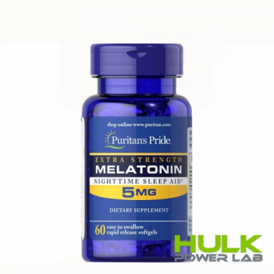 Puritan’s Pride Melatonin 5 мг 60  капсул