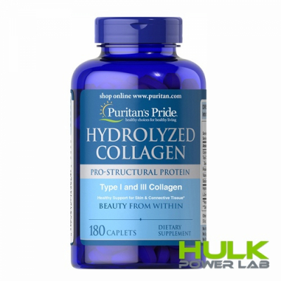 Puritan's Pride Hydrolyzed Collagen 1000 mg 180 caps