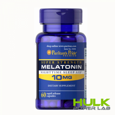 Puritan's Pride Melatonin 10 мг 60 капсул