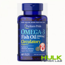 Puritan's Pride Omega-3 Fish Oil Plus Circulatory Support