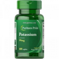 Puritan's Pride Potassium 99 мг 100 капсул
