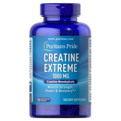 Puritan's Pride, Creatine Extreme 1000 мг 120 капсул