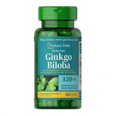 Puritan's Pride Ginkgo Biloba 120 мг 100 капсул 