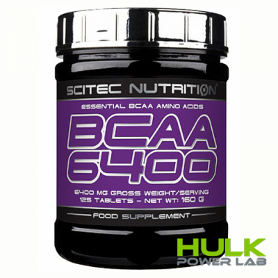 Scitec Nutrition BCAA 6400 125 таб.