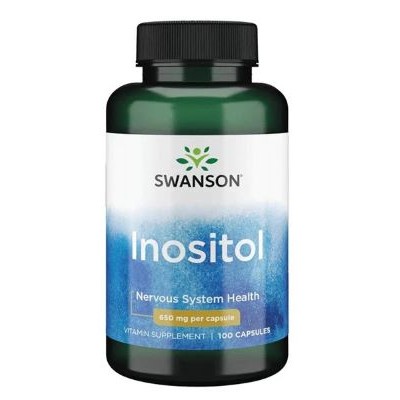 Swanson Inositol 650 мг 100 капсул