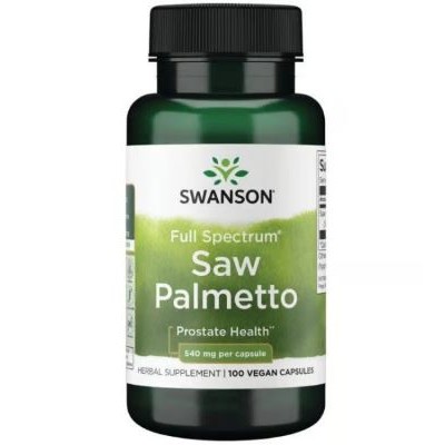 Swanson Full Spectrum Saw Palmetto 540 мг 100 капсул