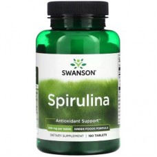 Swanson Spirulina 500 мг 180 таблеток