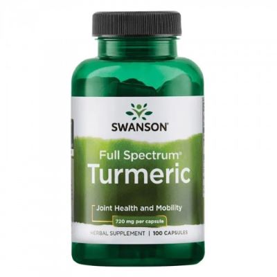 Swanson Turmeric 720 мг 100 капсул