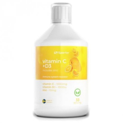 Sporter Vitamin C + D3 - 500 мл 